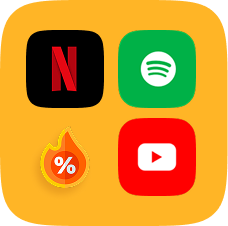 Netflix, Spotify, YouTube Premium Pack - Stram Pack!