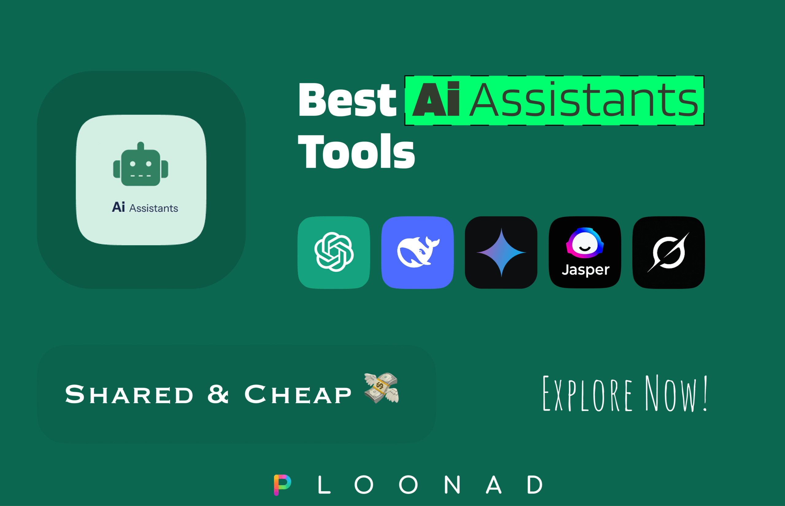 BEST AI Assistants & Productivity Tools - PLOONAD